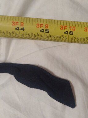 Tahiri Black Linen Tie Waist Sash Belt 46 inches length